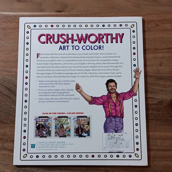 NEW HARRY STYLES Colouring Book - Picture 2 of 5